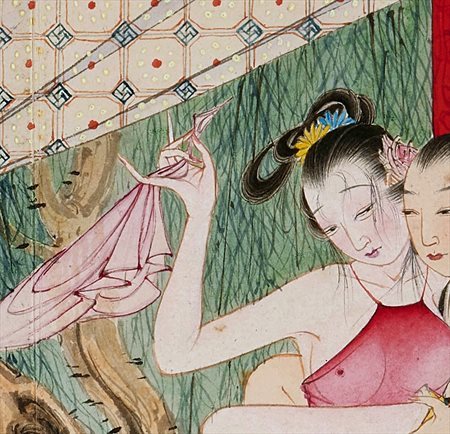 陕西-迫于无奈胡也佛画出《金瓶梅秘戏图》，却因此成名，其绘画价值不可估量